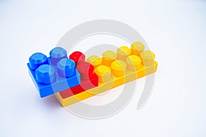 ColorfulÃ¢â¬â¹ PlasticÃ¢â¬â¹ blockÃ¢â¬â¹ toyÃ¢â¬â¹ forÃ¢â¬â¹ playÃ¢â¬â¹ andÃ¢â¬â¹ Learn photo